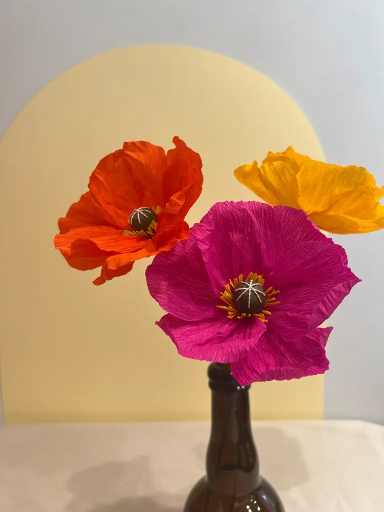 Yellow Korner　Fleurs De Pavot　60×80 PAVOT | atelier-ombrelle